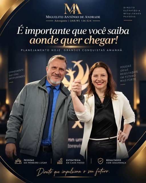 Post do Instagram: é importante que você saiba aonde quer chegar, planejamento hoje, grandes conquistas amanhã